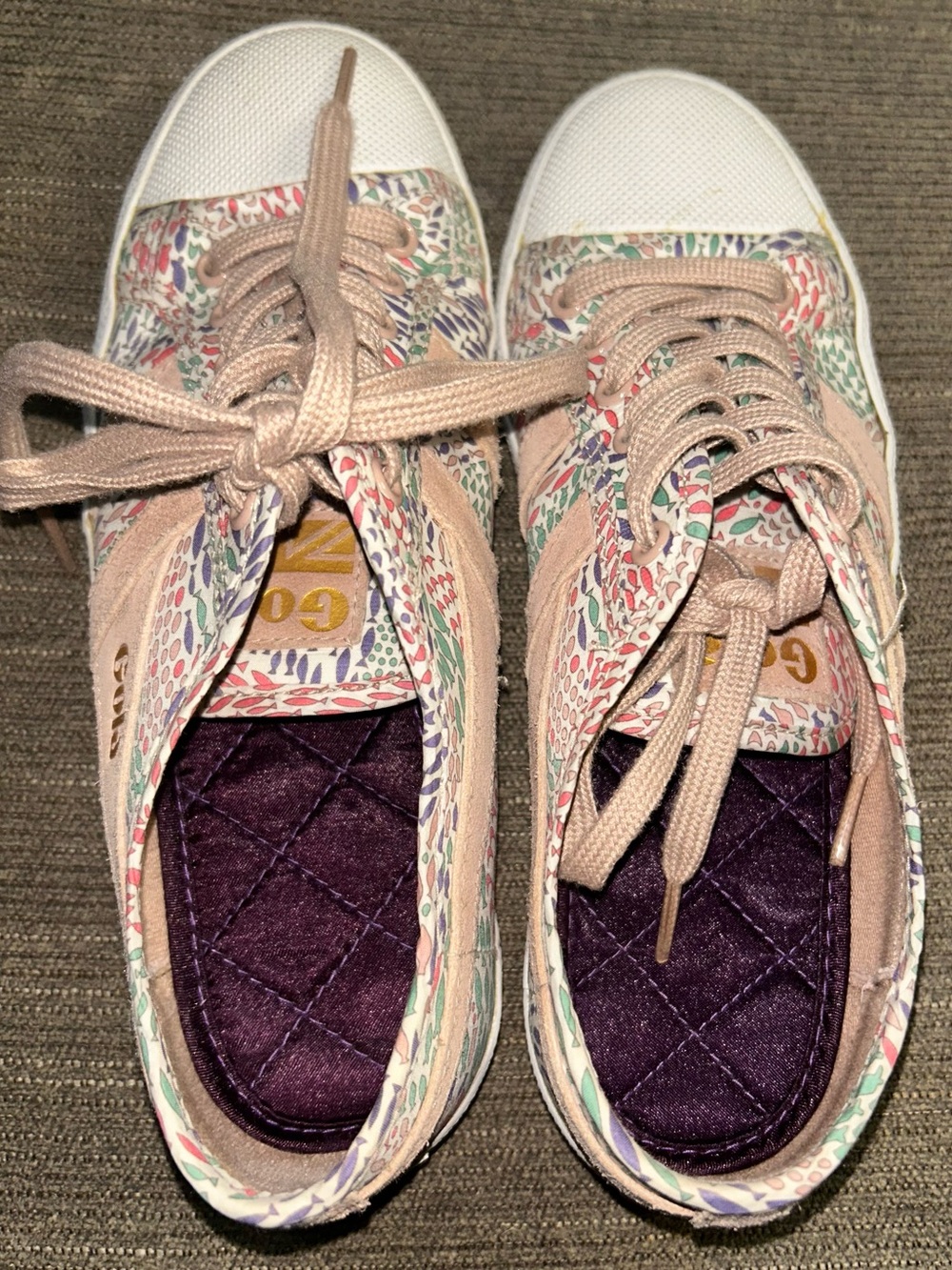 GOLA X Liberty London “Shoals” Fish Print Coaster Sneaker US7 Limited Edition